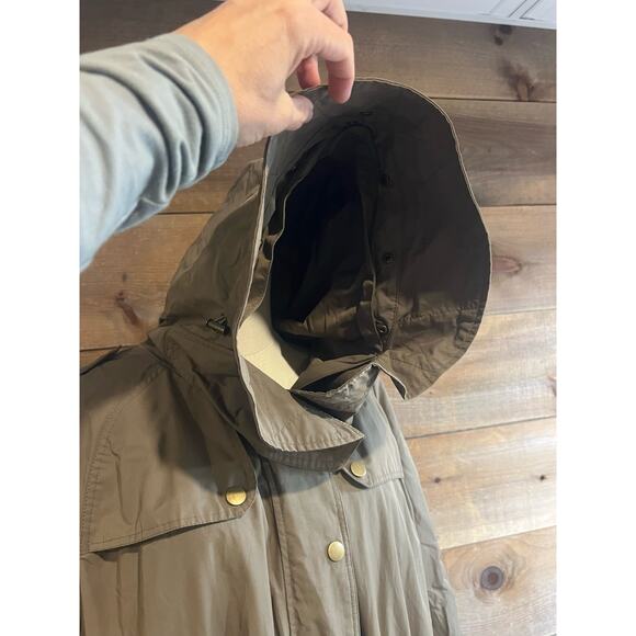 Jessica London Sporty Anorak Parka Jacket Faux Fur Trim‎ Womans Size 24 - Picture 4 of 9